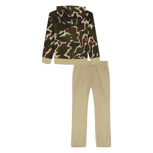 Image of Under Armour Boys' 2-Piece Hoodie Set, Pullover Sweatshirt and Fleece Pants