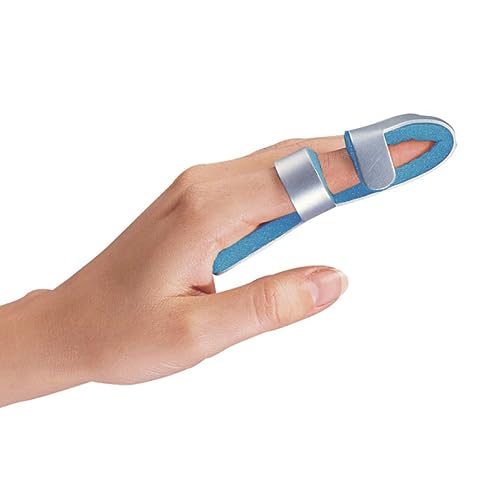 Image of Flents Finger Splint, Two Sided, Supports & Protects Injured Finger, Large