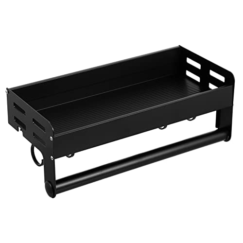 Alipis 1Juego Soporte De Almacenamiento De Cocina Multifuncional Organizador De Sazonamiento De Pared Estante De Almacenamiento Práctico Para Cocina
