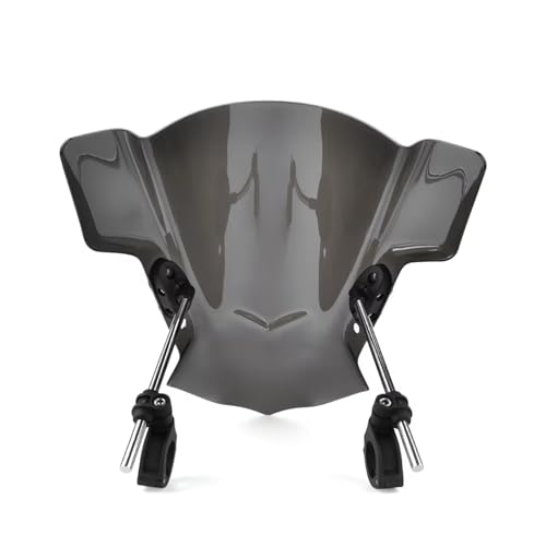 Motorrad Windschutzscheibe Für Ducati Für Hypermotard 1100 Für Monster 1100 2008-2009 Motorrad Windschild(Schwarz)