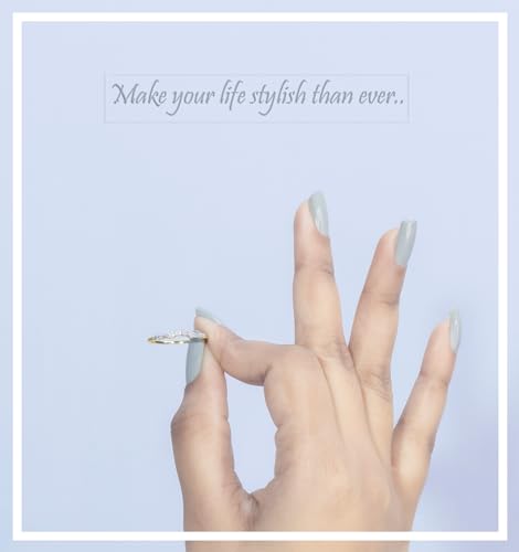 0.22 Cttw 14K Solid Gold Round & Baguette Cut Diamond Womens Anniversary Wedding Band 1/4