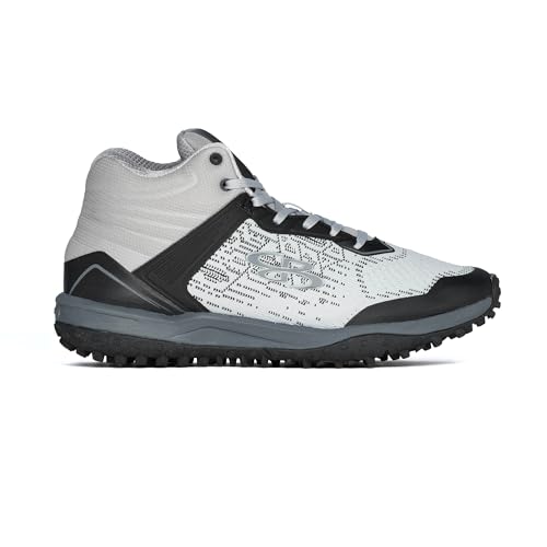 Boombah Viper Pureknit Women's Turf Mid Shoes - Smoke - Multiple Color Options - Multiple Sizes3