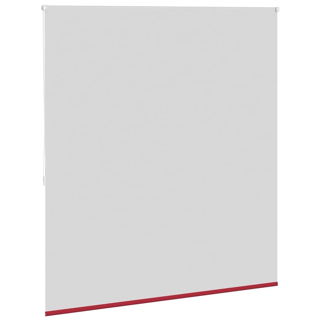 vidaXL Estor Enrollable Opaco 164,4x175 cm, Tela, Ancho 160 cm, Rojo