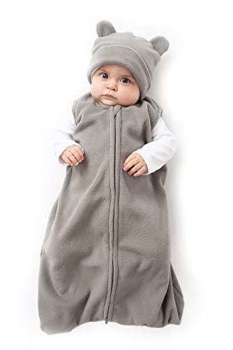 Cuddle Club - pour Votre Lit Enfant Un Sac de Couchage - Gigoteuse - Couverture Bébé - BearWBGreyS Cover