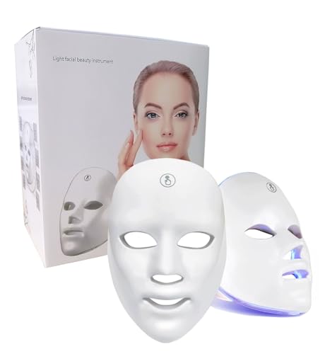 Jooley 7-Color Facial Mask, Rechargeable Light Care Mask for Face, At-Home Beauty Device