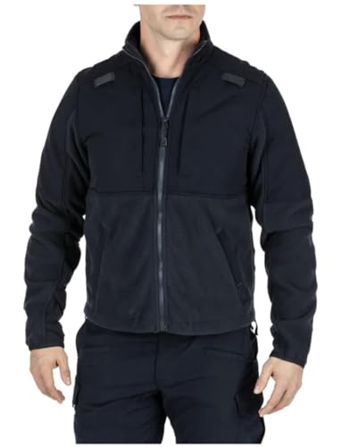 5.11 78026 Mens Fleece 2.0 Jacket, Dark Navy, Large Regular