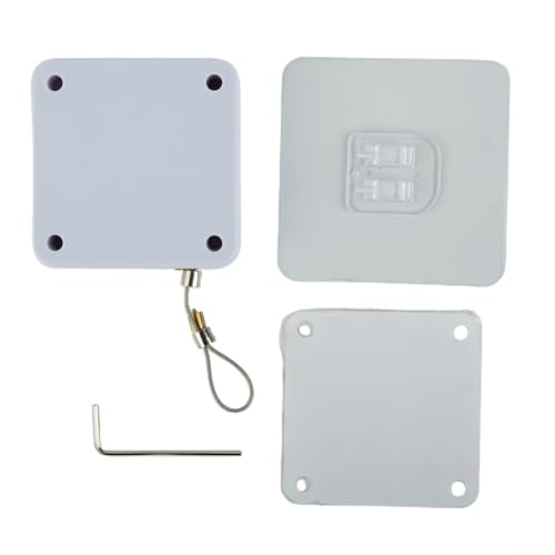 Automatischer Türschließer mit 1200 g Spannung für bessere Klimaanlage Effizienz und Kostenersparnis (weiß)