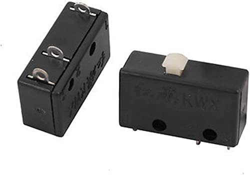 Micro interrupteur momentané 5A bouton poussoir robuste 10pcs - 2