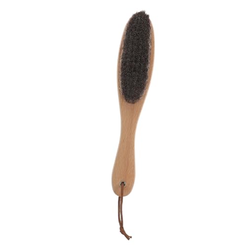 CIYODO Wooden Handle Horsehair Cleaning Brush Efficient Dust Removal Pet Brush
