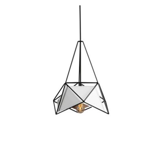 SXECAEPS Modern creative chandelier Simple Post-Modern Art Restaurant Ceiling Pendant Lamp Living Room Bar Model Wrought Iron Industry Creative Personality Multi-Faceted E27 Hanging