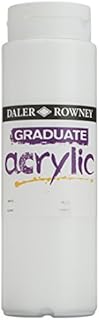 GRADUATE ACRYLIC 500ML WHITE,DR123500011