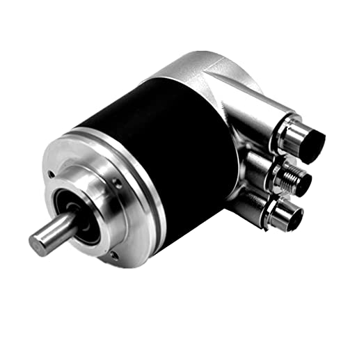 CALT PROFINET Industrial Ethernet Multi-Turn Absolute Rotary Encoder 13 Bit 8192 Resolution 4096 Turns (10mm Shaft, Clamping Flange)