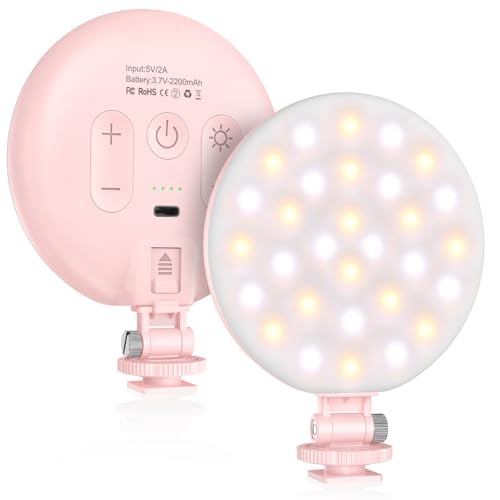 Hagibis LED Video Light with Cold Shoe Mount