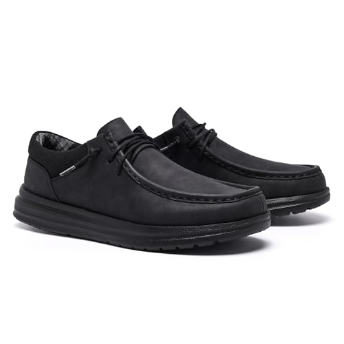 Image of FW FRAN WILLOR Mens Wide Shoes Width Toe Box Slip-on Loafers Casual Walking Shoes for Men