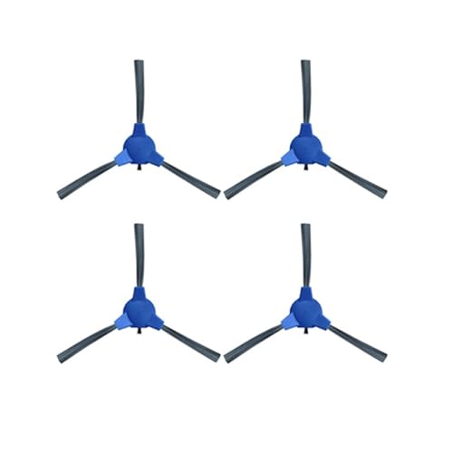 Pexorin Accesorios Cecotec, for Conga, 2290 Ultra Cepillo Principal Bolsas for Polvo Filtro de Montón Bush Lateral Piezas de Aspiradora Robótica Repuestos para aspiradoras robóticas(4PCS-01)