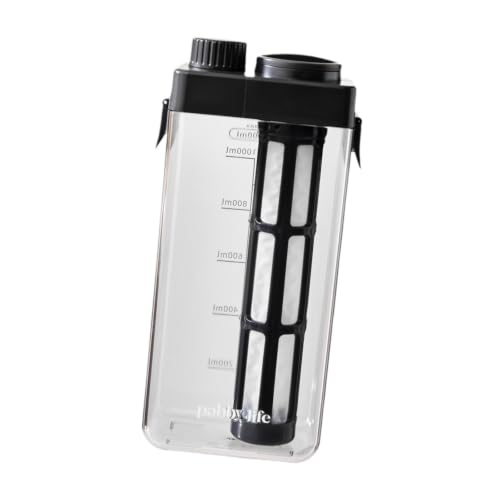 Image of Cold Brew Coffee Maker Multipurpose Fridge Jug for Home Lemon Water Iced Tea Black 1100ml