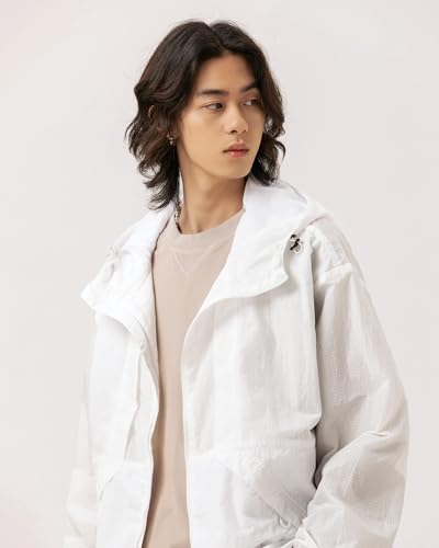 Unisex Hiking Jacket UPF50+ Sun Protection,Breathable Packable Windbreaker, Lightweight Quick Dry Outdoor Hoodie2