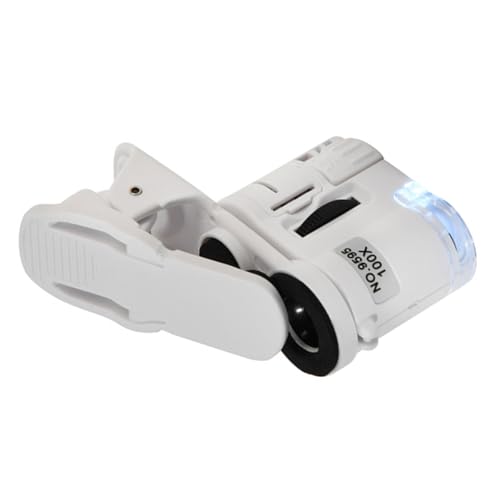 Microscopio palmare con zoom 80X 100X per banconote francobolli ispezione identificazione microscopio