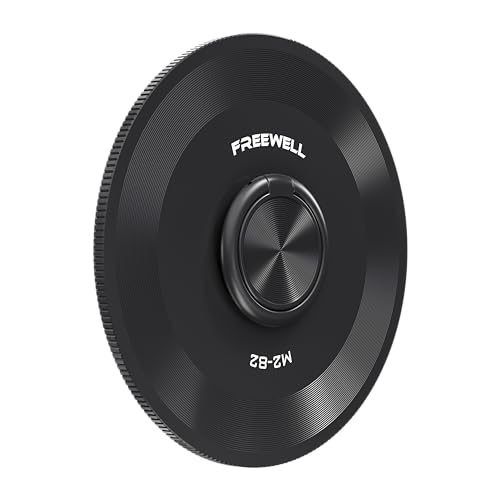 Tapa de lente magnética M2 de 82 mm con sistema de intercambio rápido para fotógrafos