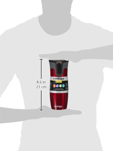 Contigo West Loop Autoseal Travel Mug, Stainless Steel Thermal Mug, Vacuum Flask, Leakproof Tumbler, Coffee Mug with BPA-Free Easy-Clean Lid - Image 16