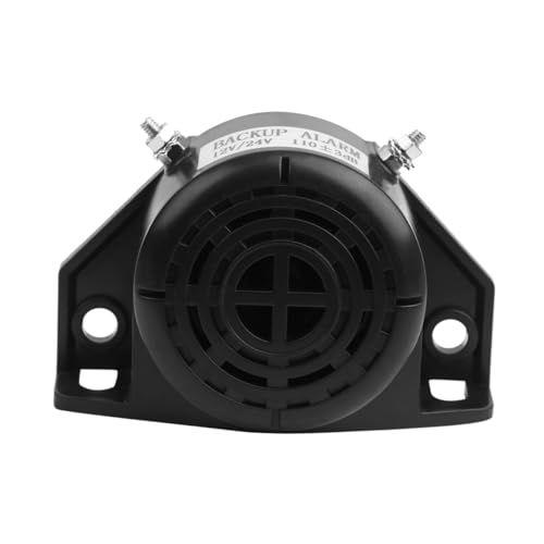 Holibanna 12V Car Horn Engineering Forklift Truck Loudspeaker Easy Installation for Vehicles Trucks Buses and Boats