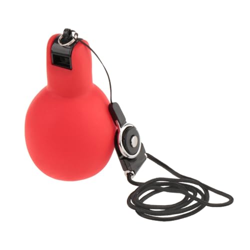 Silbato portátil de PVC con sonido fuerte y cordón miniatura 1