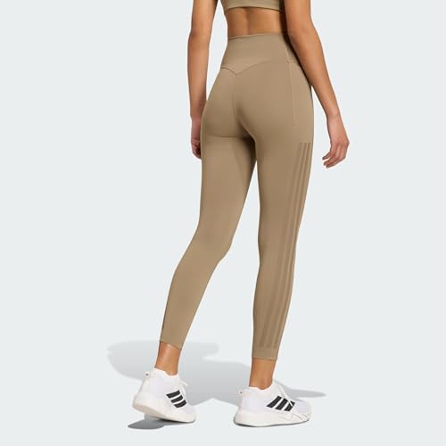 adidas Women's Optime Workout 3-Streifen 7/8 Leggings – Ansicht 4