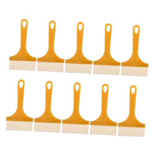 Uonlytech 10pcs Pastry Brush for Cooking Baking Grilling Versatile Oil Butter Sauce Spreader for Use Sturdy Design Easy Storage