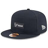 New Era Men's Navy Houston Texans 2025 Sideline Split Panel 9FIFTY Snapback Hat