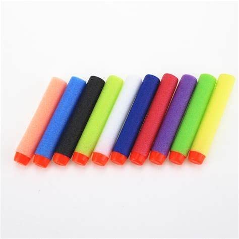 HOME BUY Hollow Out Soft Foam Refill Darts for N-Strike Elite Series Blasters white & blue - White & Blue (bullet 50) (B0BHT245HW) Amazon Price History, Amazon Price Tracker