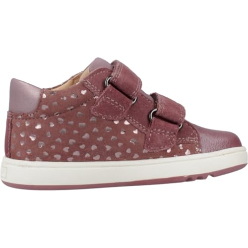 Geox Bébé Fille B Biglia Girl First Walker Shoe, Rose foncé, 20 EU