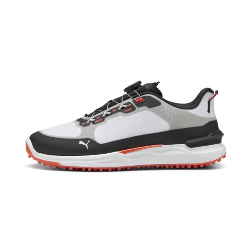 PUMA Men's Ignite Elevate 2 Disc Golf Shoes, White...