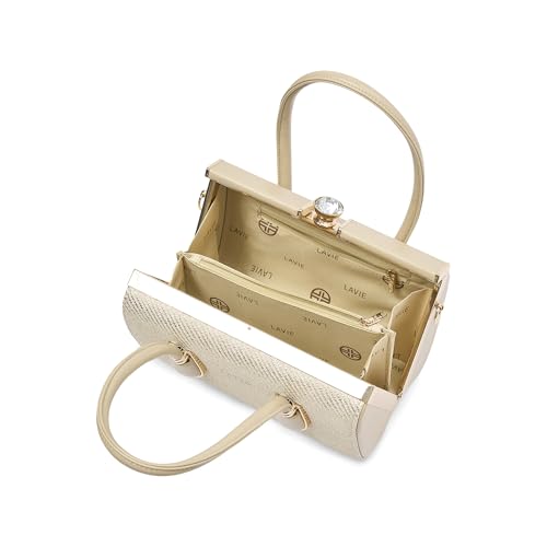 Image of Lavie Luxe Women's Glam Dazzle Satchel Bag | Satchel Handbag for Work | Ladies Purse | Stylish Shoulder Bag | Gift for Women