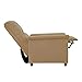 Dorel Living Slim Recliner, Beige