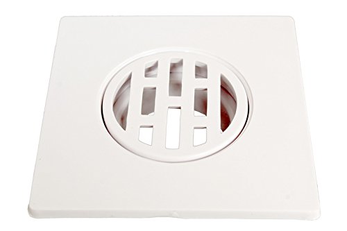 SHRUTI PVC 3" x 3" Size Gutter Jali, Drain Water and Rain Water Out Let,Floor Jali, White (1260) (B01JRZH5UG) Amazon Price History, Amazon Price Tracker