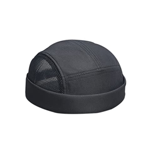 CMUNDLJQ Sommer Unisex Fischermütze Seemannsmütze Dockermütze, Dockercap Hafenmütze Bikercap, Herren Retro Birmless Seemann Kappen, Watch Cap Commando Work Beanie