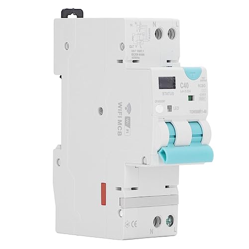 Disjoncteur Intelligent WiFi Cocoarm 40A pour contrôle électrique de la maison