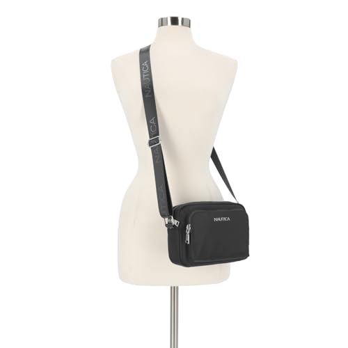 Image of Nautica Women's Out and About Adjustable Crossbody Bag Purse | Adjustable