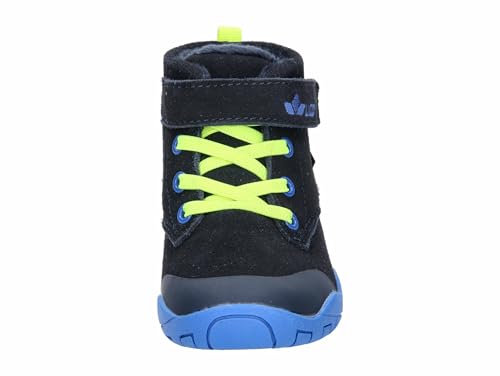 Lico Praslin High Barfußschuhe, Marine/Lemon, 38 EU