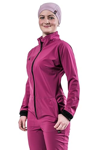 hairtex Mono para mujer | Traje de trabajo | Traje de protección | Protege de forma fiable contra el olor a establo | Material impermeable | Resistente a la suciedad | Transpirable, frutas del bosque,