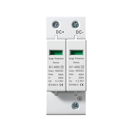 Protector contra sobretensiones CC pararrayos solar 800V que evita averías 6