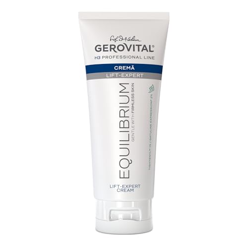 Crema facial Lift-Expert | Crema profesional para pieles maduras | Acción lifting, antiarrugas y regeneradora | Gerovital H3 Equilibrium, 200 ml