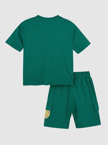 Image of Nap Chief Kids Official Disney Characters Boys & Girls Cotton Co ord Sets, T Shirt and Shorts for Casual Wear
