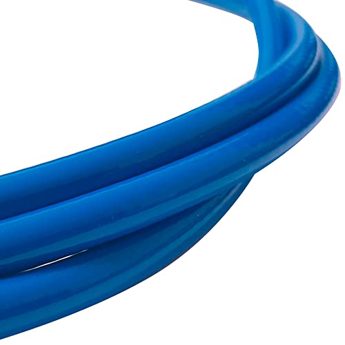 cyclingcolors Bowdenzughülle 7mm Motorrad 2m Moped mofa hülle bremszughülle kabelgehäuse (Blau)