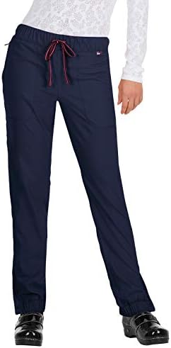 Happiness Scrub Pant (Royal/Neon Pink 