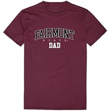 Fairmont State Falcons College Dad T-Shirt - Maroon, Large