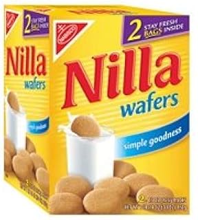 Nilla Wafers, 15 oz, 2-Count (Pack of 4)