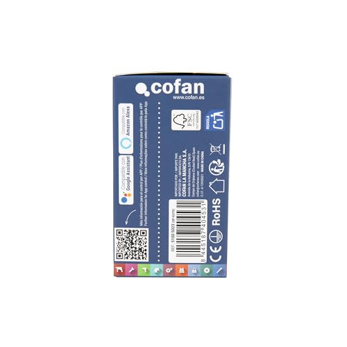 Cofan Enchufe de pared inteligente | Conectividad WiFi 2.4 GHz + Bluetooth | Potencia: 3520 W | 1 toma con puerto USB y USB-C | Compatible con Alexa y Google | Aplicación: Smart Life o Tuya | Temporiz - imagen 11
