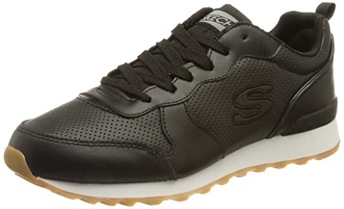 Skechers OG 85 Porthole, Sneakers Mujer, Black, 39 EU
