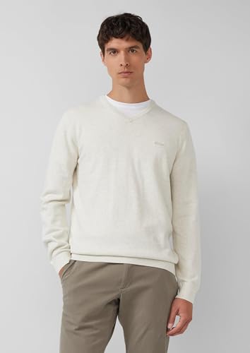 s.Oliver Herren Sweater 2143174 03W0 White M – Ansicht 3
